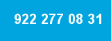 922 277 08 31